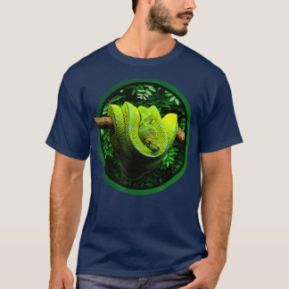 T-shirt Gardiens de serpent Python de l'arbre vert