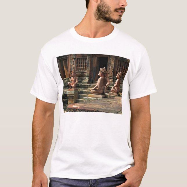 T-shirt Gardiens de temple de Banteay Srei (Devant)
