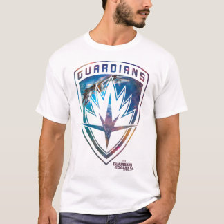 T-shirt Gardiens Marvel De Galaxie 2 Bouclier Milano