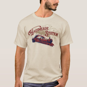 T-shirt Gare de HOGSMEADE Graphisme Vintage