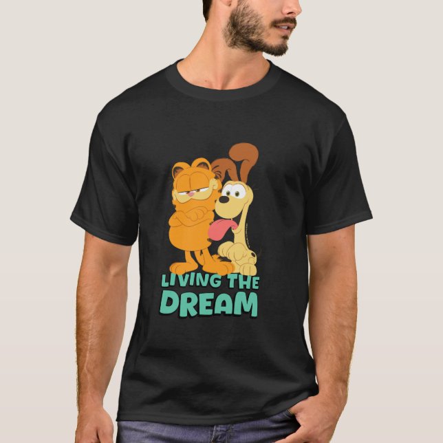 T-shirt Garfield et Odie (Devant)