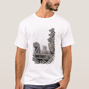 T-shirt Gargouilles sur la balustrade du grand