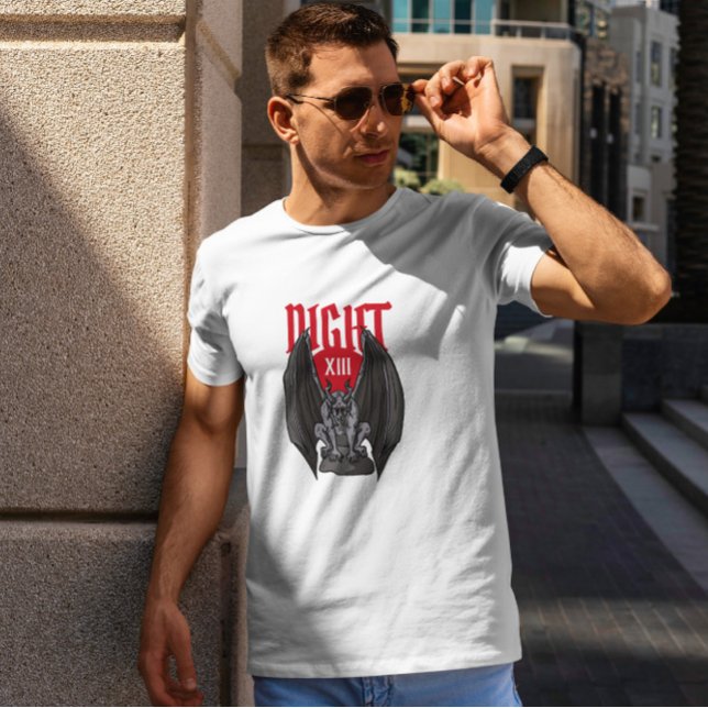 T-shirt Gargoyle nocturne (Créateur téléchargé)