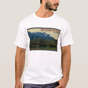 T-shirt Garmisch - Zugspitze au-dessus de l'Eibsee