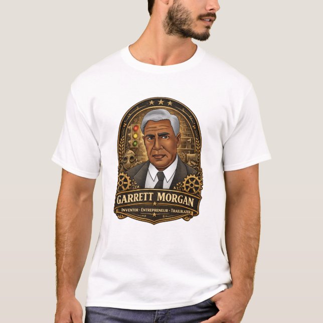 T-shirt Garrett Morgan Inventor Tee (Devant)