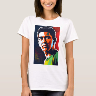T-shirt Garrincha - Légende du football brésilien