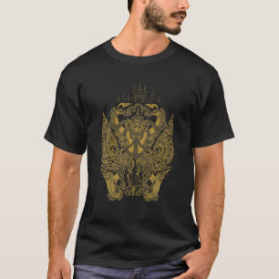 T-shirt Garuda Roi des oiseaux Dieu de l'Inde Hindou