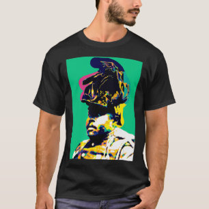 T-shirt Garvey Pan African Pop Art Marcus Black History St