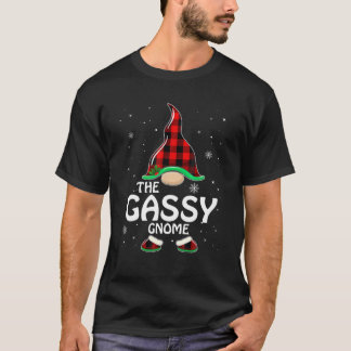 T-shirt Gassy Gnome Famille de jumelage Groupe Noël