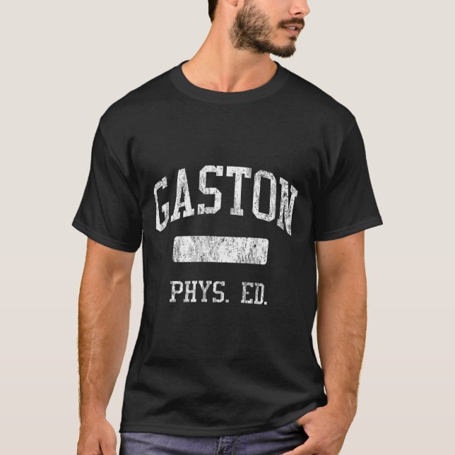 T-shirt Gaston High School Hs Gadsden Al Phys Ed  (Devant)