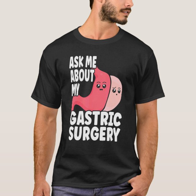 T-shirt Gastric Surgery & Downsizing Progress Gastric Bypa (Devant)