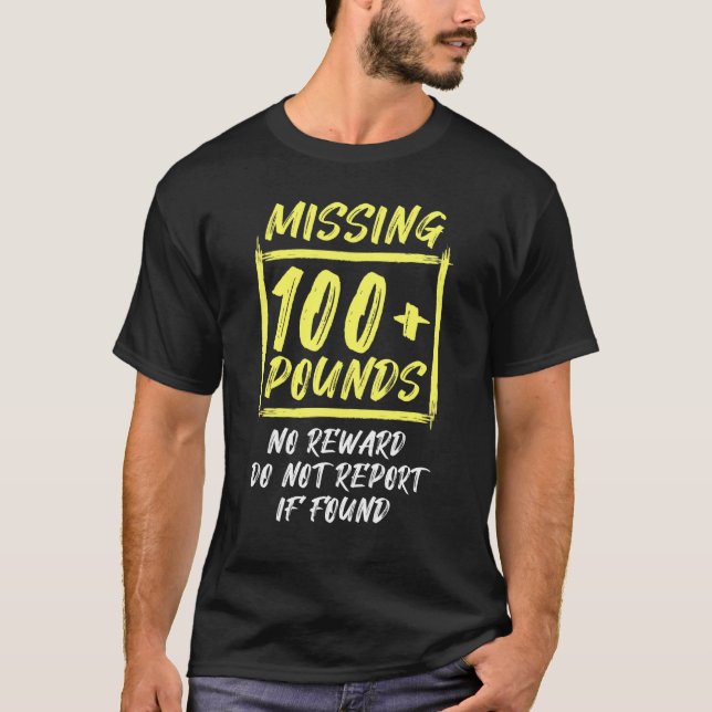 T-shirt Gastrique 100 livres Perdu Chirurgie Bariatrique P (Devant)