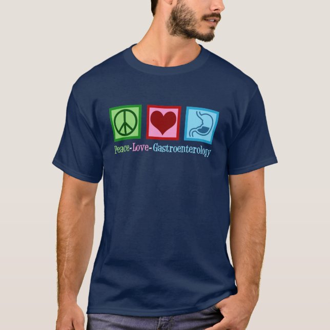 T-shirt Gastroentérologue - gastroentérologie d'amour de (Devant)