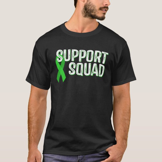 T-shirt Gastroparesis Awareness Support Squad (Devant)