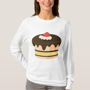 T-shirt Gâteau au Chocolat avec Fraise