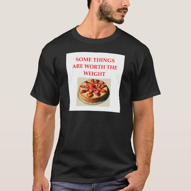 T-shirt gâteau au fromage (Devant)