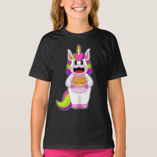 T-shirt Gâteau aux chandelles de l'Unicorne