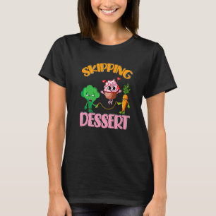 T-shirt Gâteau Brocolis Carotte Blague Nourriture