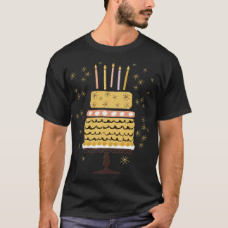 T-shirt Gâteau d'anniversaire