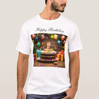 T-shirt Gâteau d'anniversaire