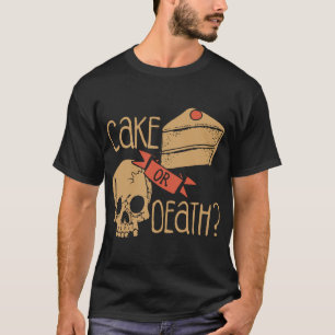 T-shirt gâteau ou paresse de la mort