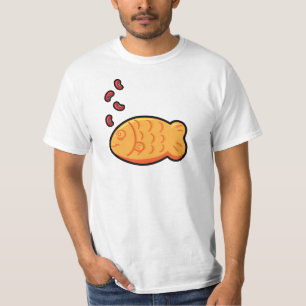 T-shirt Gâteau Poisson-formé par Japonais de Taiyaki