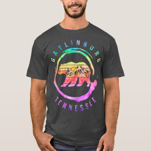 T-shirt Gatlinburg Tennessee Great Smoky Mountains Ours Al