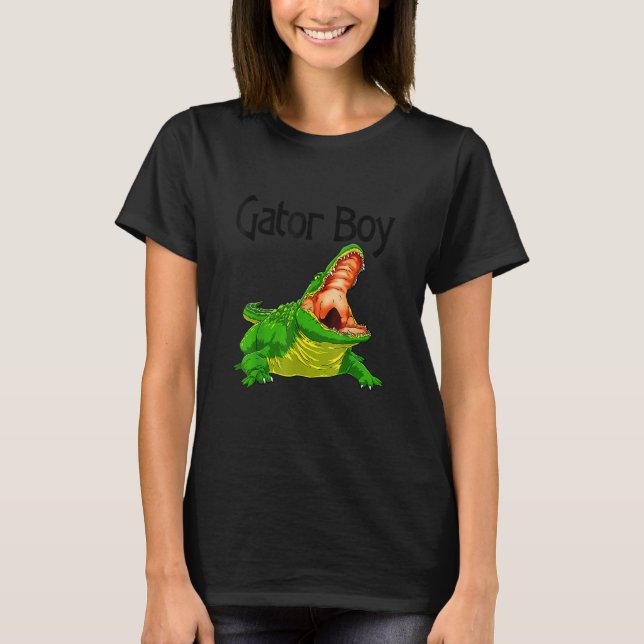 T-shirt Gator Boy       Women Alligator     (Devant)