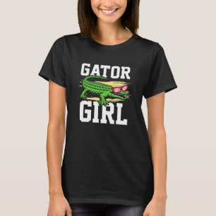 T-shirt Gator Girl for Men Crocodile femmes