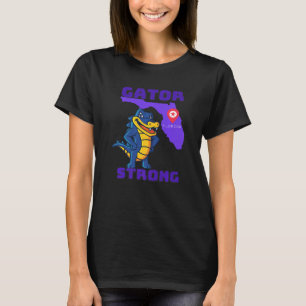 T-shirt Gator Strong Florida Alligator Crocodile Zoo Anima