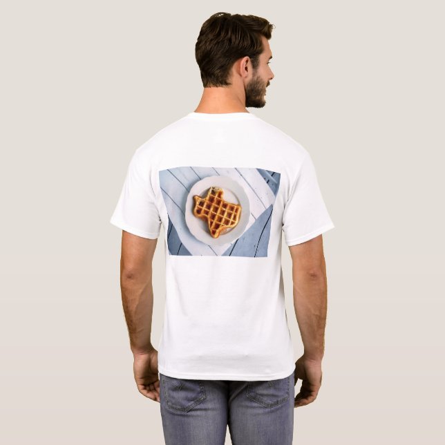 T-shirt gaufre texane (Dos entier)