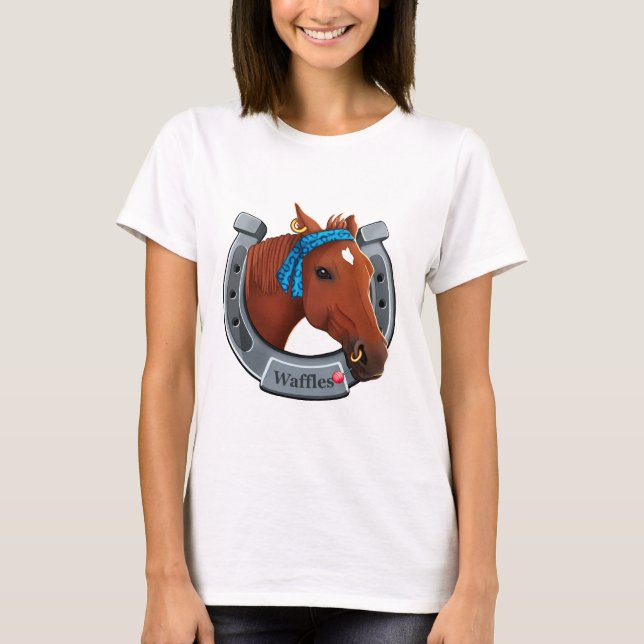 T-shirt gaufres (Devant)