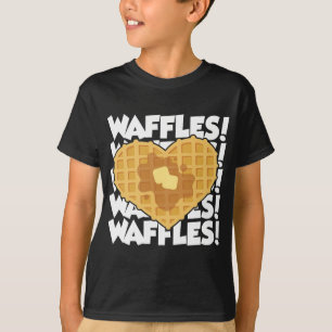 T-shirt gaufres