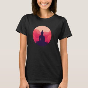 T-shirt Gautama Bouddha Méditation Bouddhiste Spirituel Ze