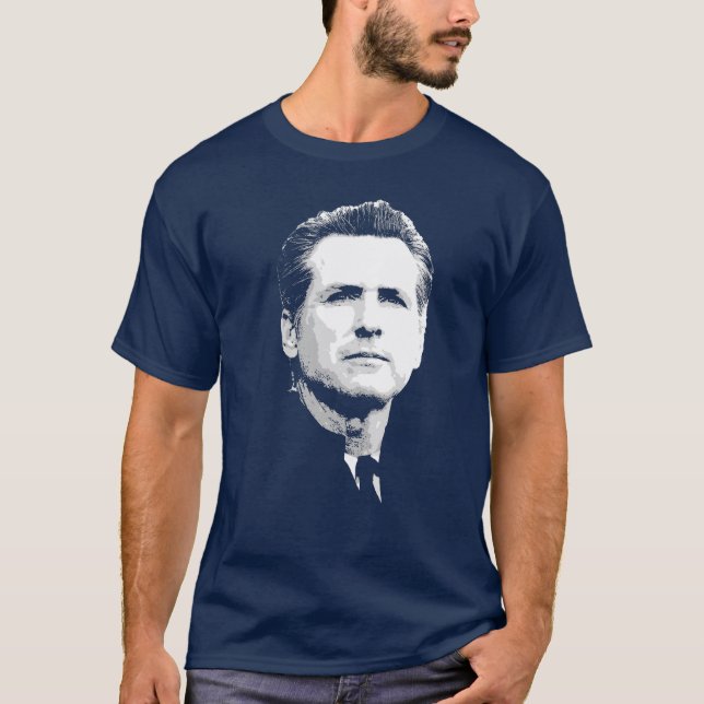 T-shirt Gavin Newsom (Devant)