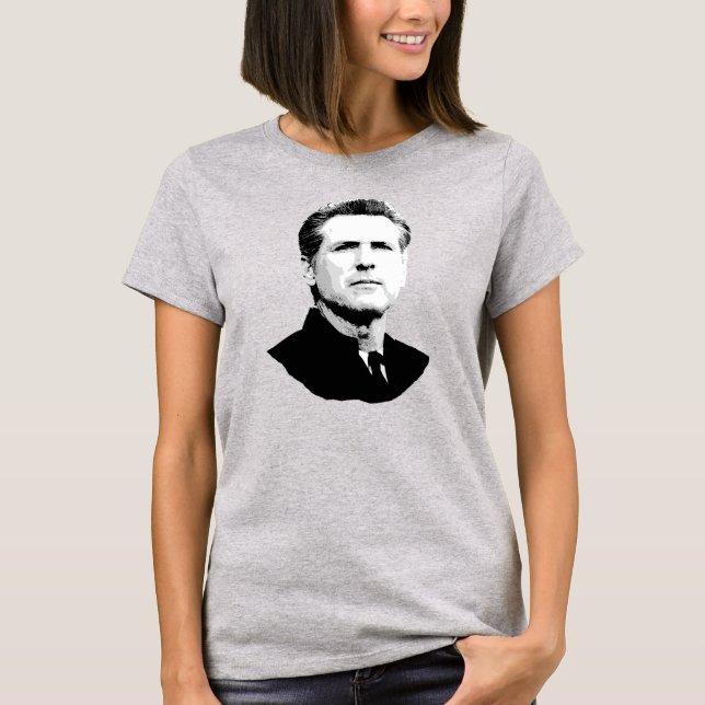 T-shirt Gavin Newsom (Devant)