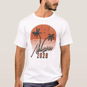 T-shirt Gavin Newsom 2028 Pour Président Palm Tree Sunset