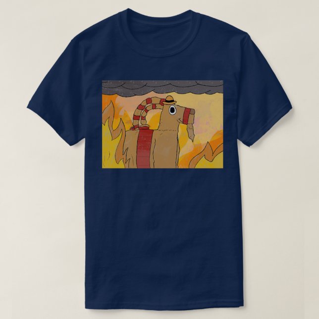 T-shirt Gavle Chèvre Ça Va Bien (Design devant)