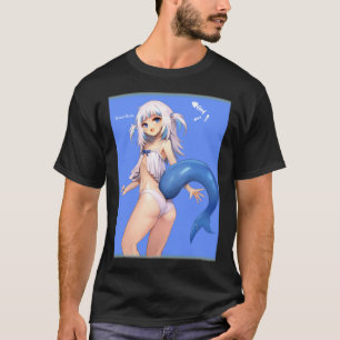 T-shirt Gawr Gura Dans UnderWear, Hololive