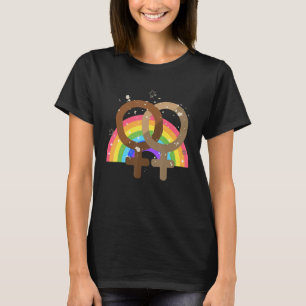 T-shirt Gay Amour Arc-en-ciel LGBTQ+ Mignonne esthétique