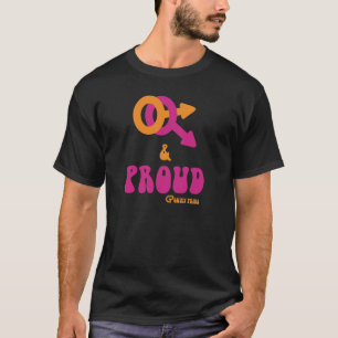 T-shirt Gay and proud