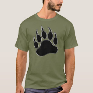 T-shirt Gay Bear Pride 3D Argent frame Bear Pw