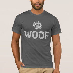 T-shirt Gay Bear Pride en détresse Ours Paw WOOF