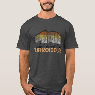 T-shirt Gay Bear Pride Grunge Furrocieux Bear FIDE COULEUR