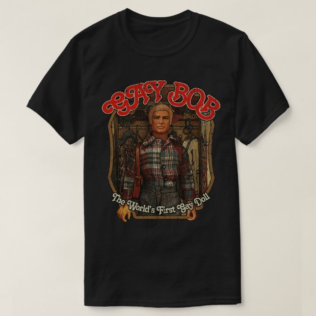 T-shirt Gay Bob Doll 1977 (Design devant)