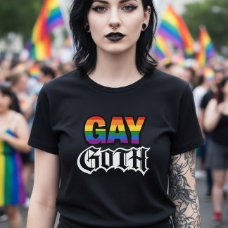 T-shirt Gay Goth