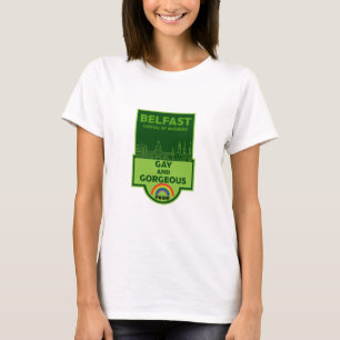 T-shirt Gay pride Belfast - Brighton Irlande LGBT -