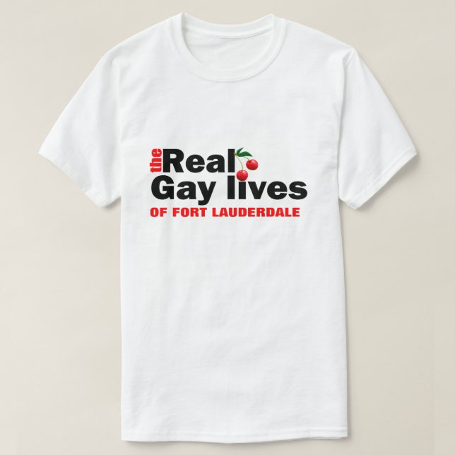 T-shirt Gay pride de Fort Lauderdale (Design devant)