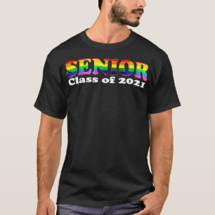 T-shirt Gay pride de la classe de fin d'études supérieures