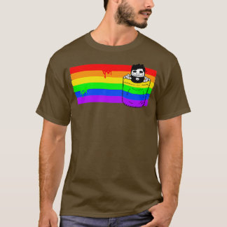 T-shirt Gay pride de poche